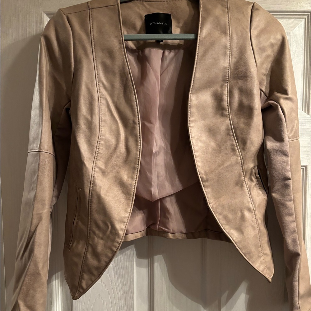 Dynamite leather jacket